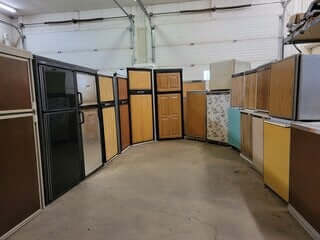 RV Propane Fridges, Dometic and Norcold Models . Used 3-Way and 2-Way RV Refrigerators.