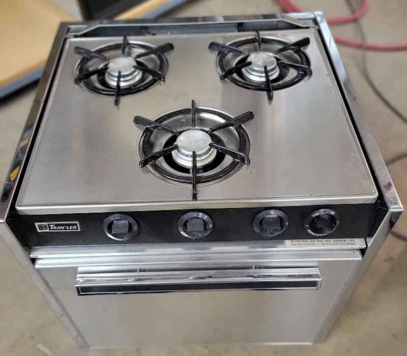 RV Propane Oven and Stove Trav'Ler