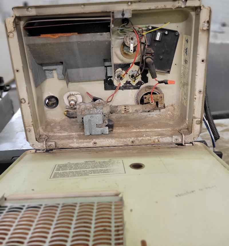 RV Propane Hot Water Heater System Atwood Aluminum Tank 6 gallon