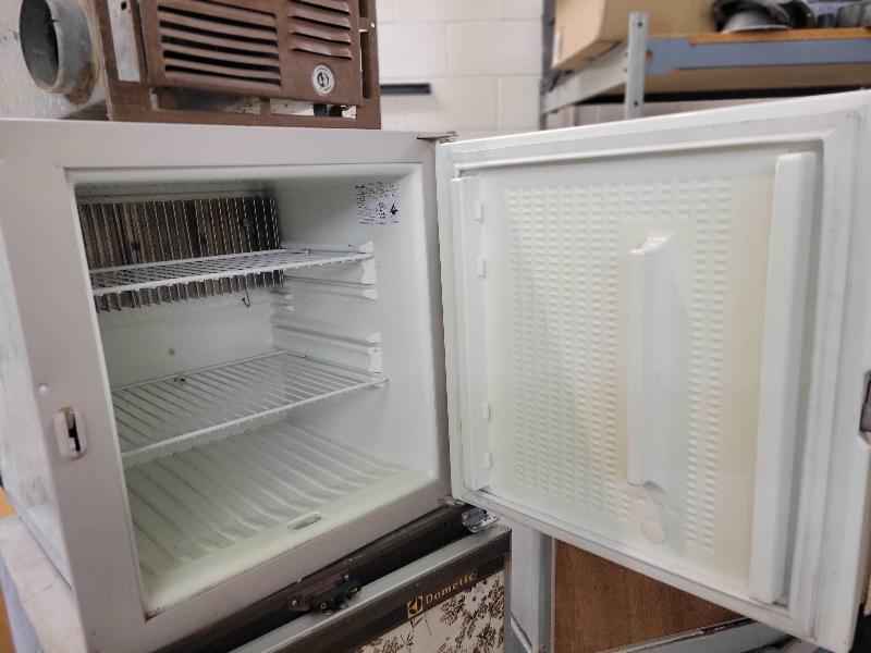 Used Norcold Mini 3-Way RV Refrigerator – Propane, 12V & 110V, Model N260.3