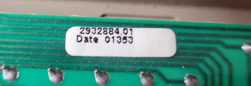 2932884.01 Dometic Fridge Eyebrow Control Board RV Refrigerator