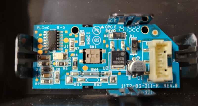 141922 Norcold Automatic Fridge Optical Display Eyebrow Control Board