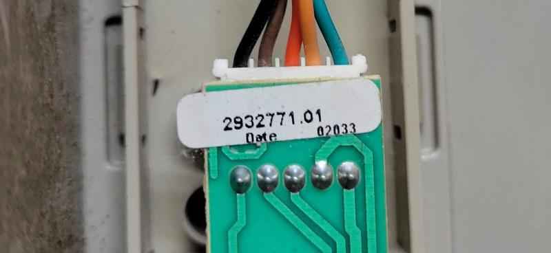 2932771.01 Dometic Fridge Eyebrow Control Board RV Refrigerator