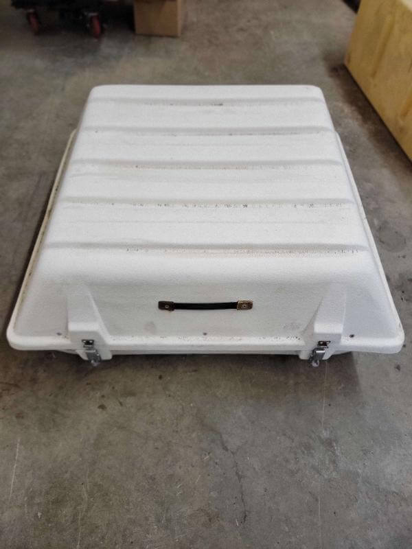 Used Rooftop Cargo Carrier – Mountable RV or Vehicle Storage Box - Used RV Parts