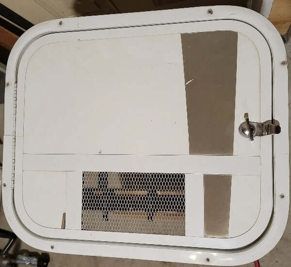 RV Generator Compartment Door - Used RV Parts