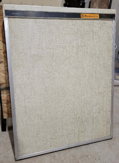 Dometic Fridge Door with Panel - Used RV Parts
