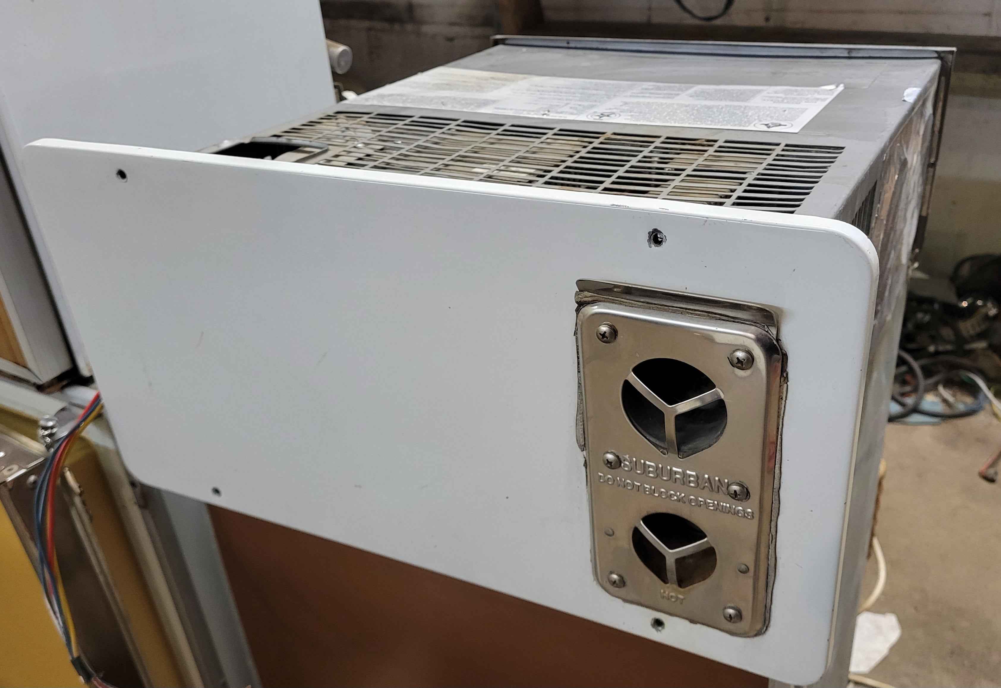 RV Propane Furnace Suburban SF-30 30000 BTU