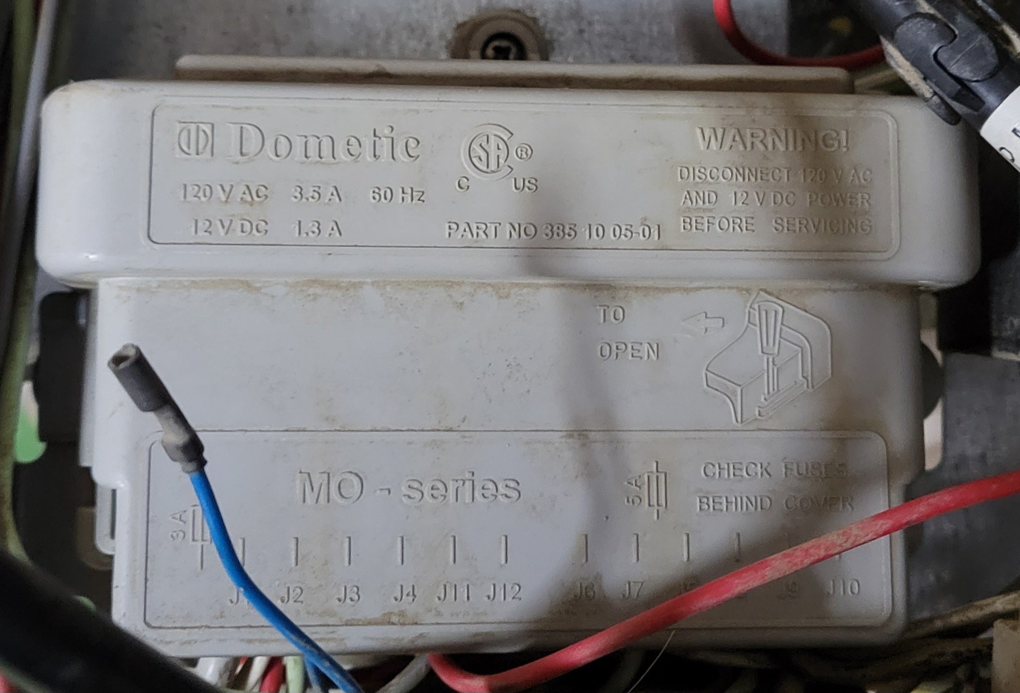 Dometic Control Board 3851005-01 - Used RV Parts