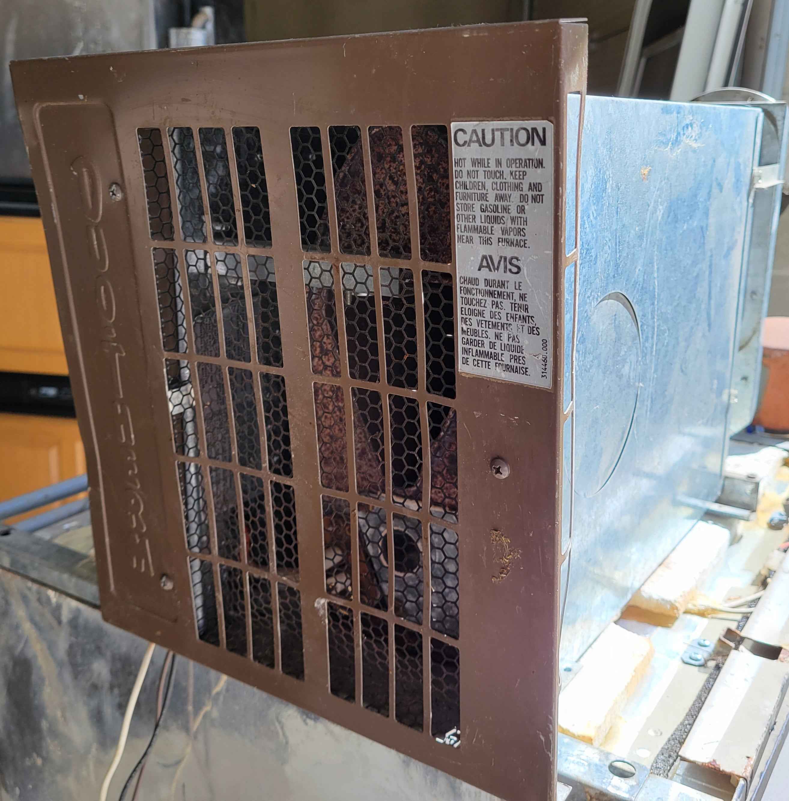 Used Duo Therm 17,000 BTU RV Propane Furnace – Forced Air