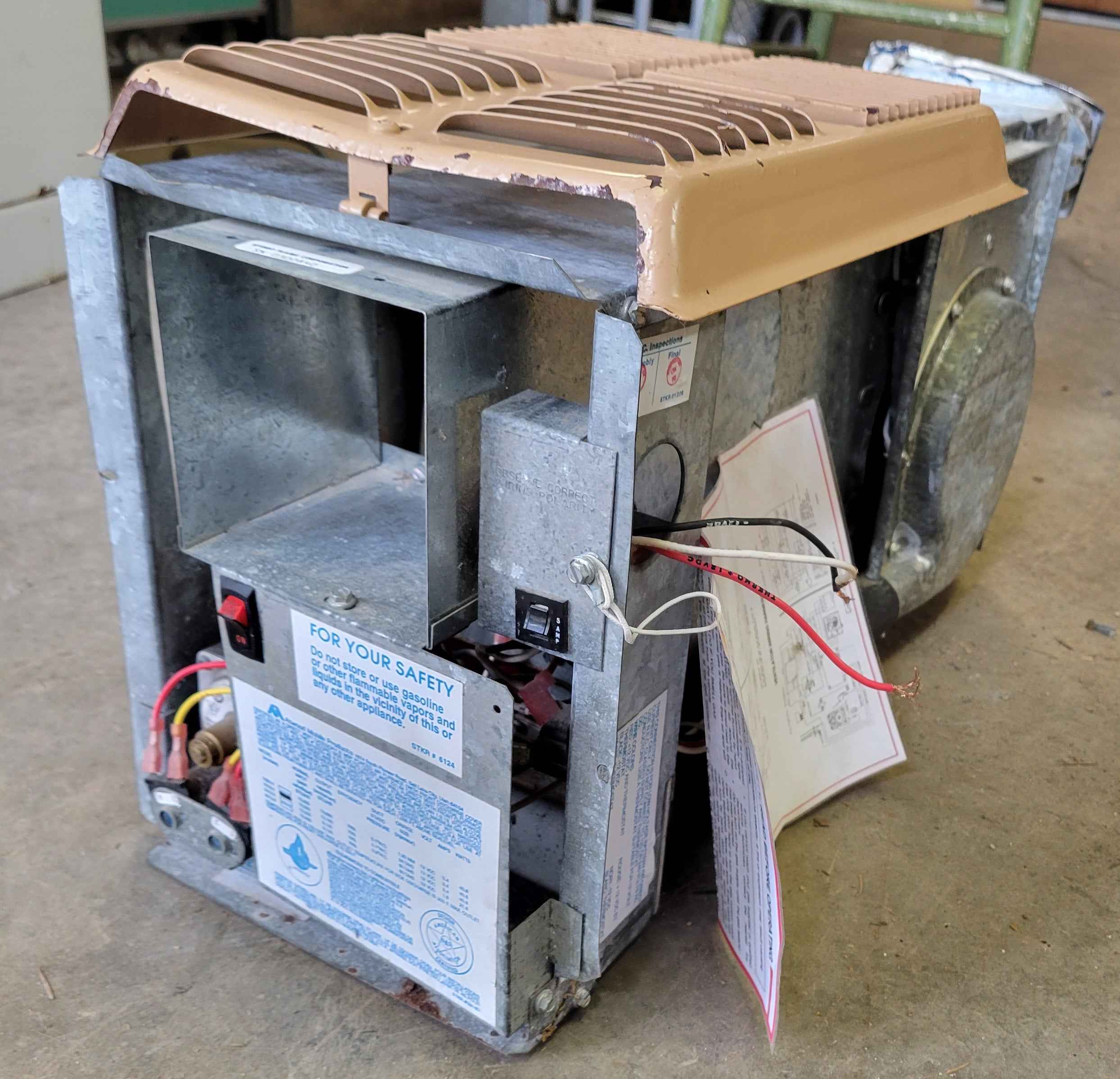 RV Propane Furnace Hydroflame 7916-II 16000 BTU