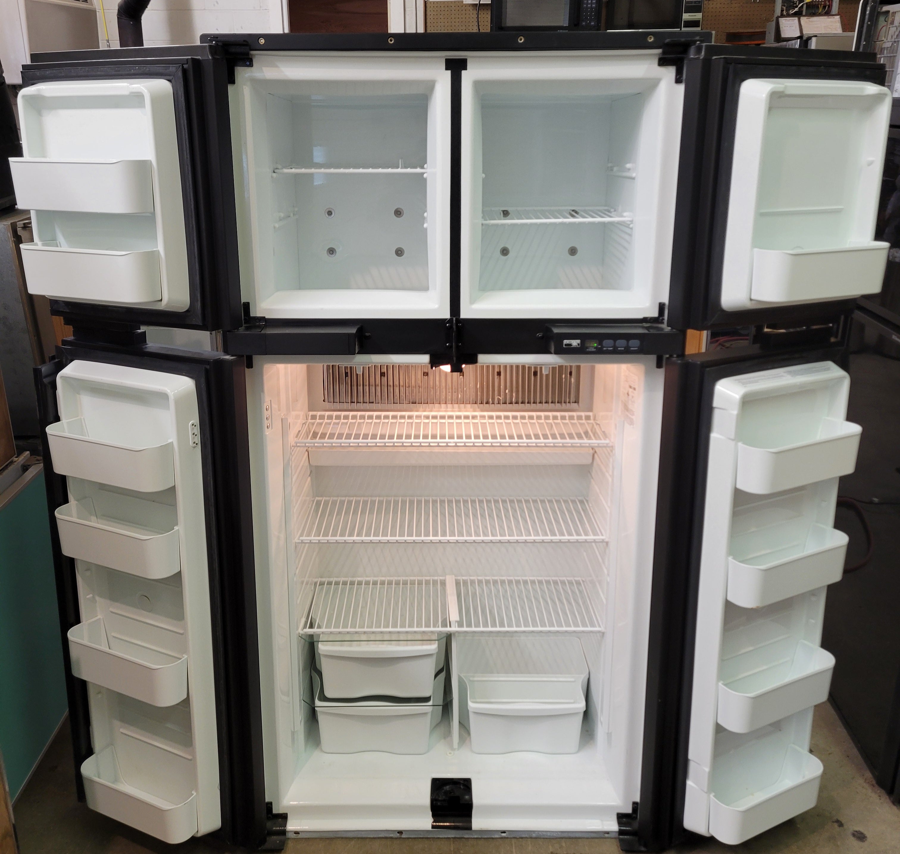 Norcold 1210 Double Door RV Fridge Propane & Electric - Used RV Parts