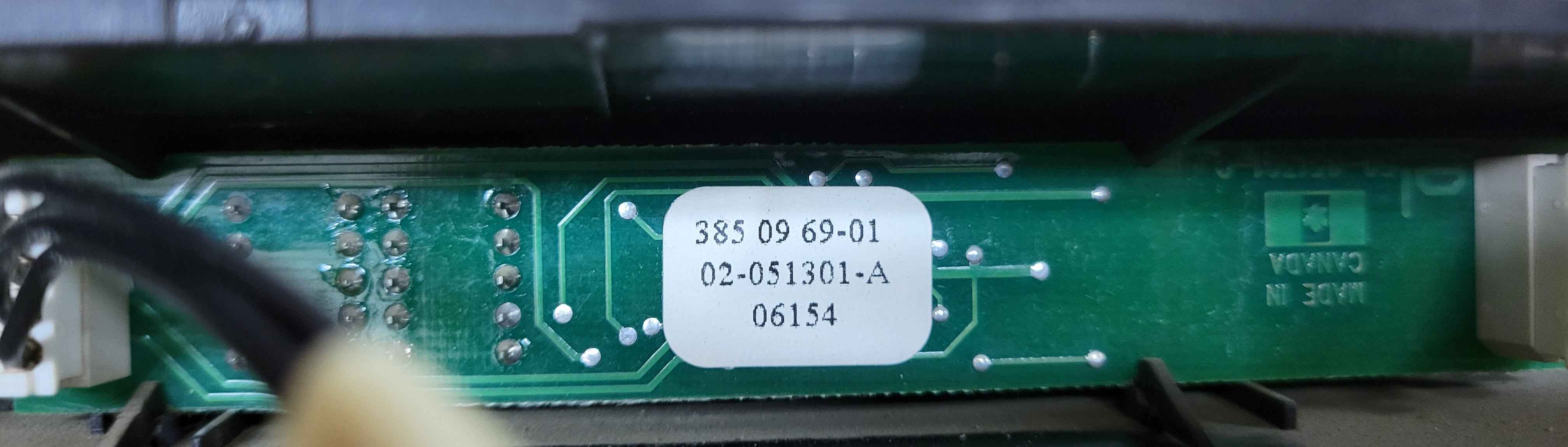 Dometic 385-0964-01 & 3850969-01 Eyebrow Control Board RM3962