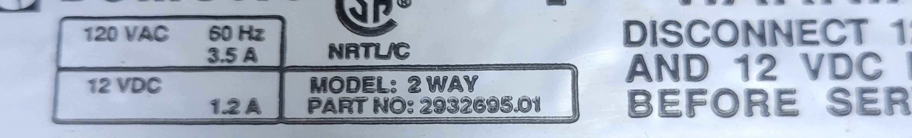 Dometic 2932695.01 RV Refrigerator Control Board | Fits RM3662, RM3862 & More