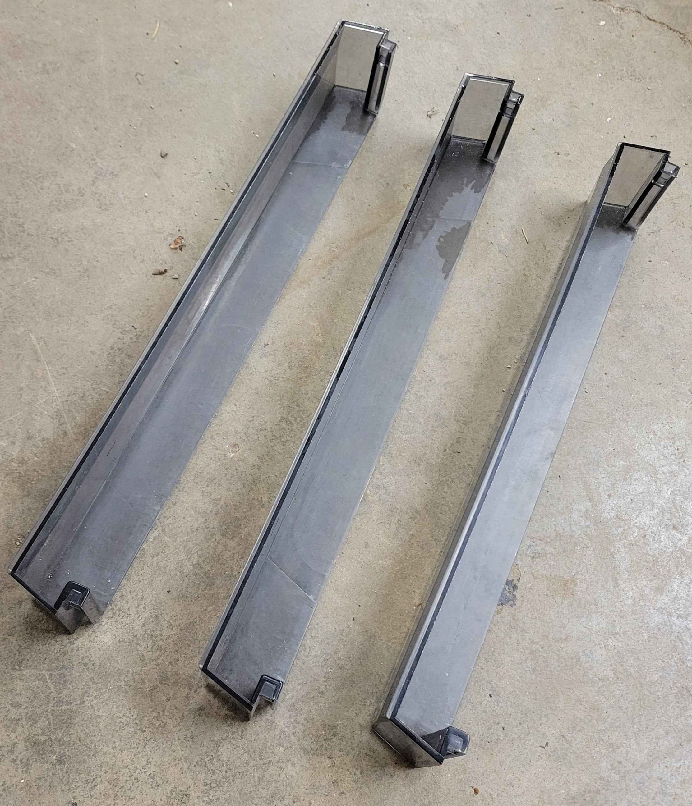 Used Set of Three Dometic Fridge Shelves 16 7/8" & 16"
