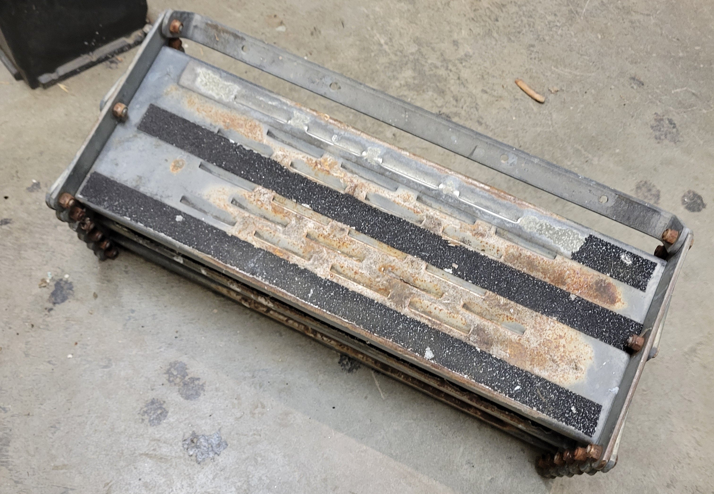 Camper Scissor Stairs With Mount 3 Step - Used RV Parts