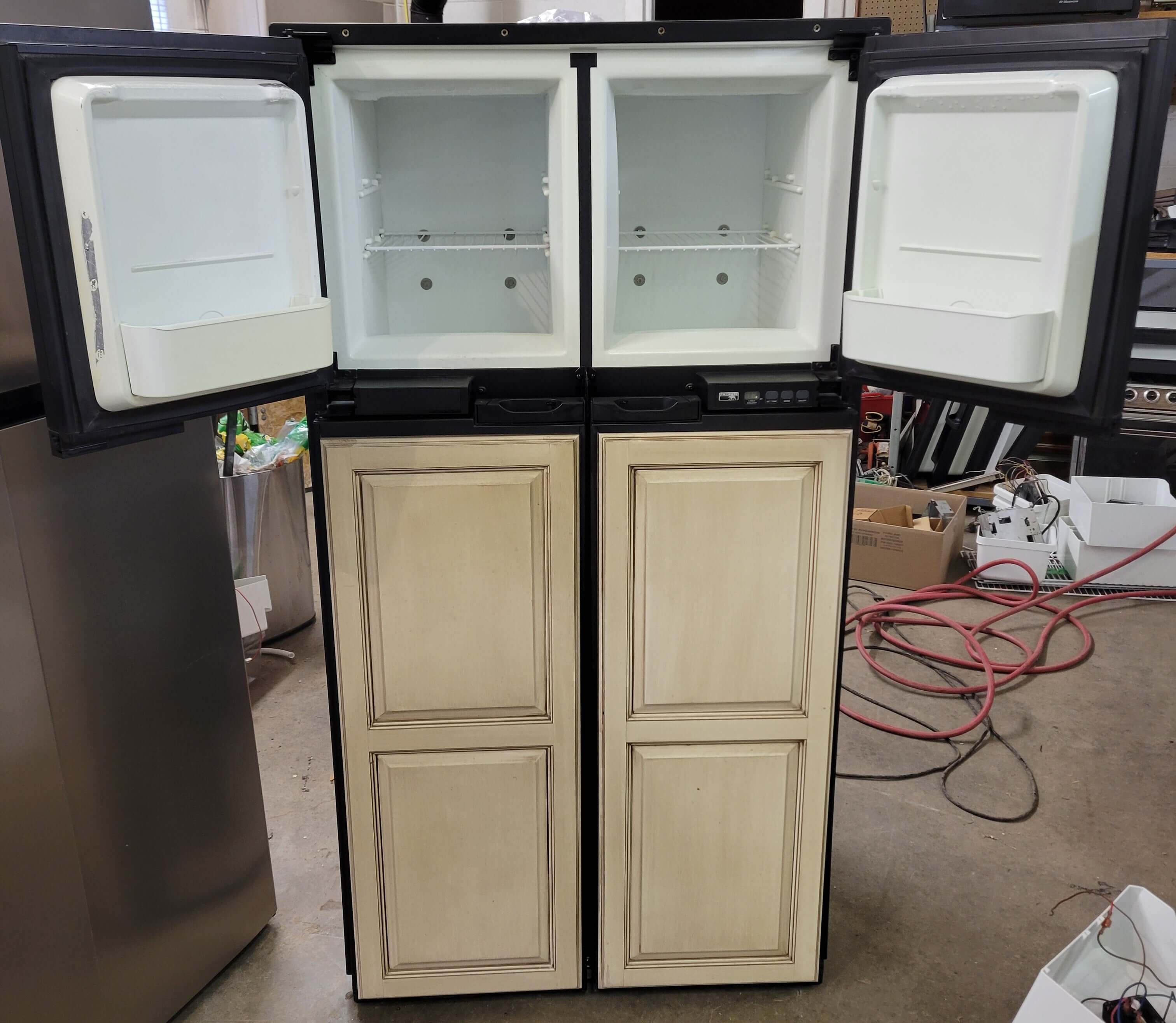 Norcold 1210 Double Door RV Refrigerator – Propane & Electric - Used RV Parts