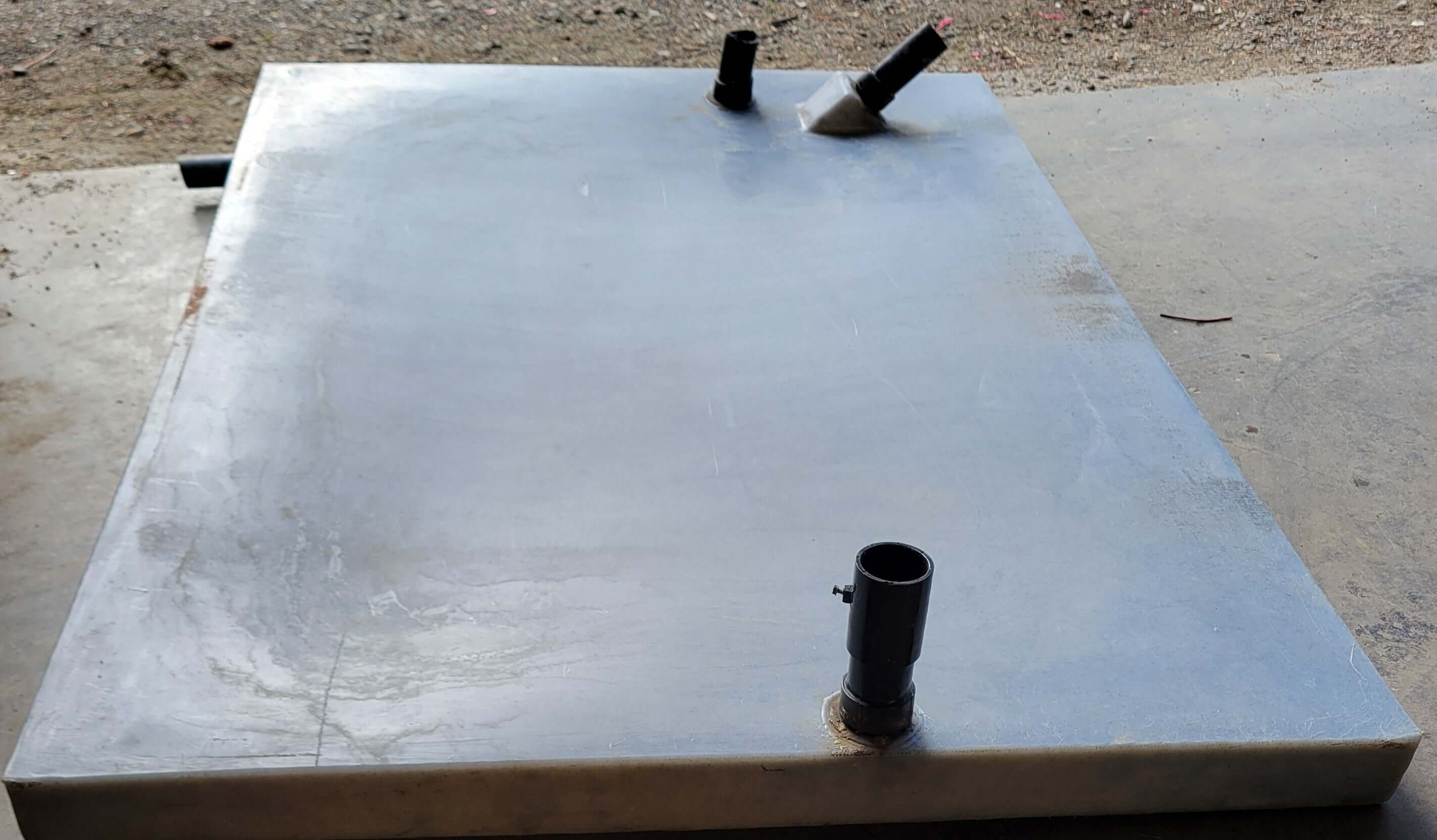 RV Grey Water Tank 63 U.S Gallons - Used RV Parts