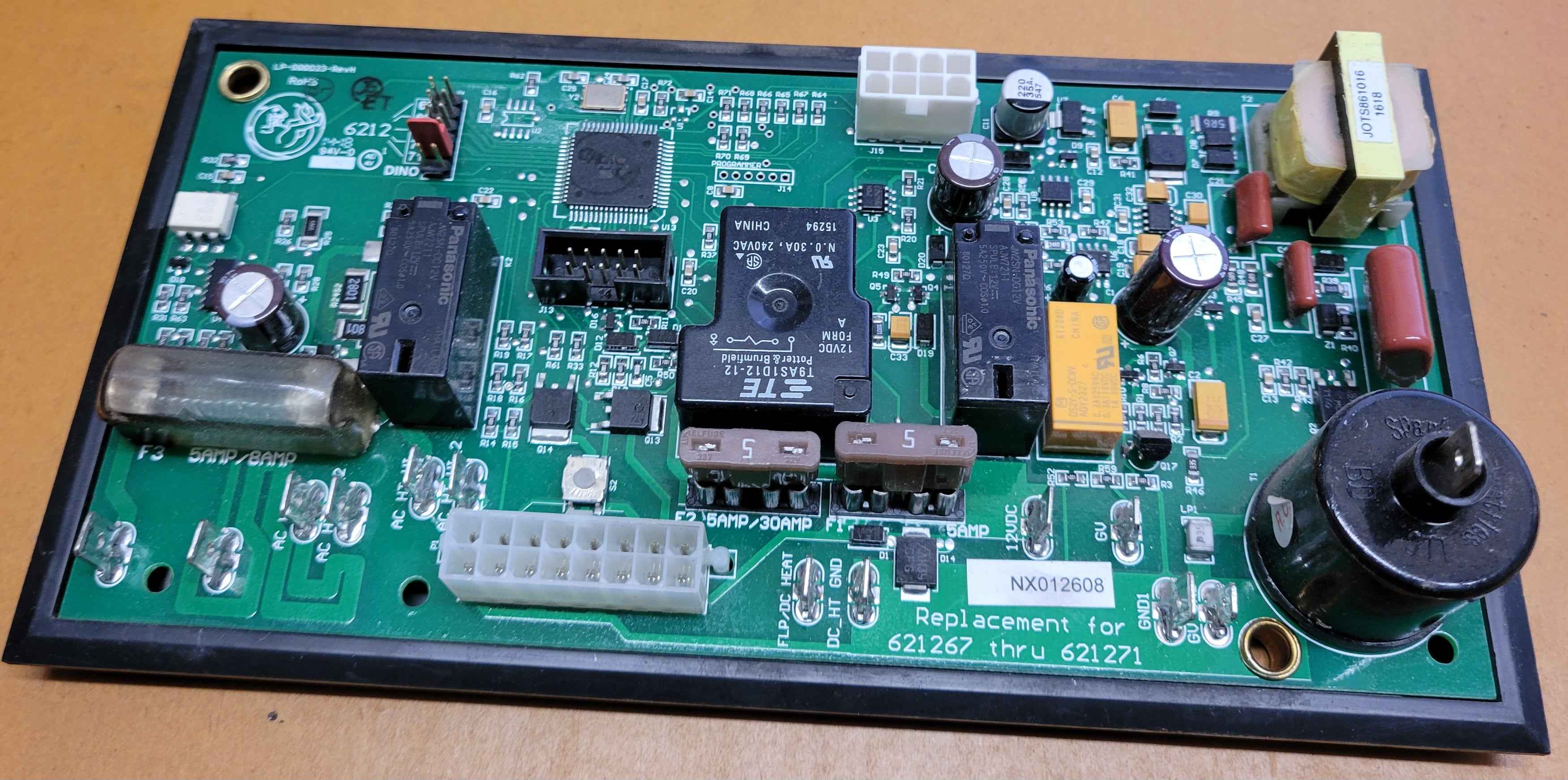 Used Dinosaur Electronics 6212XX Control Board – Multiple Models