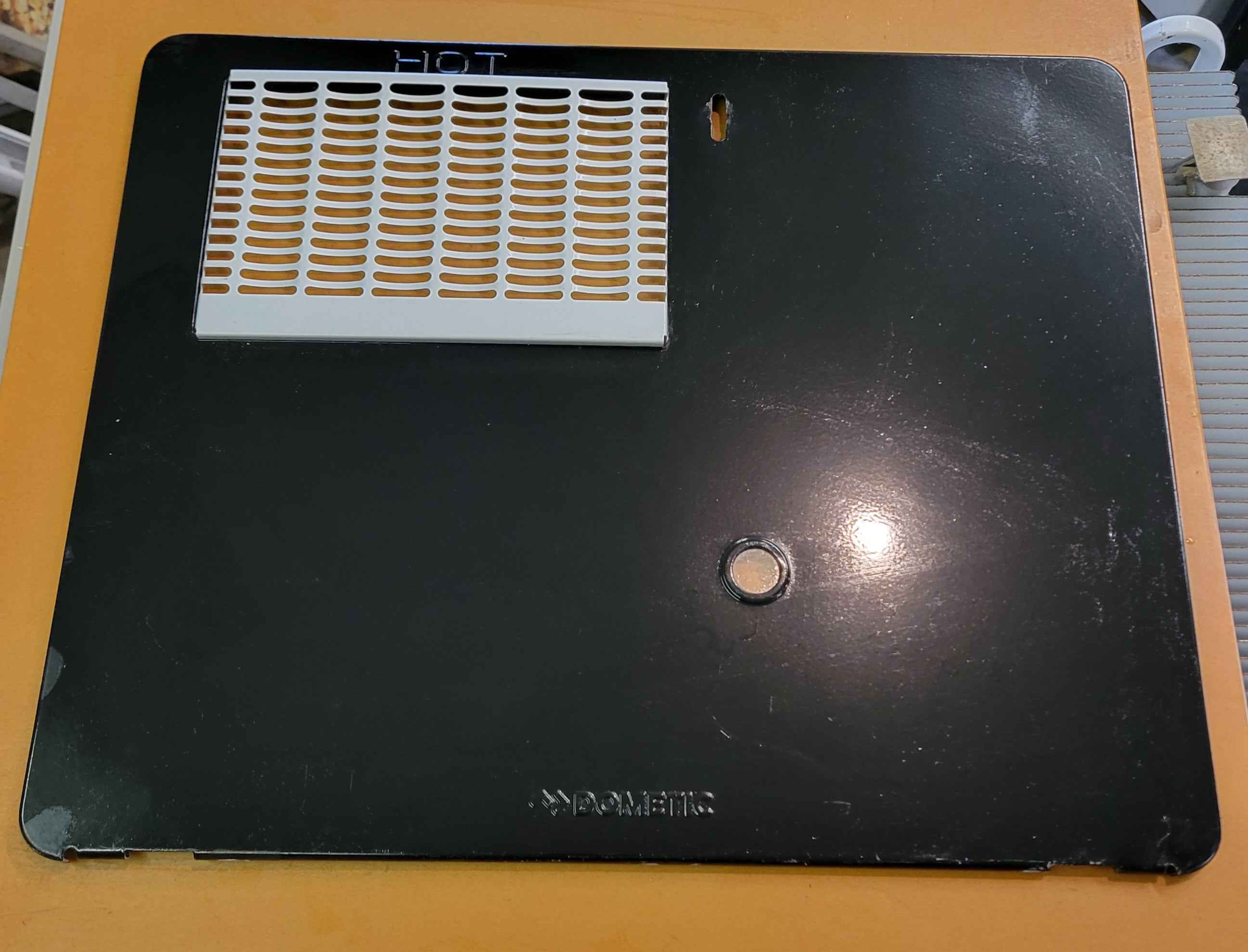 Atwood 6 Gallon Hot Water Heater Access Door — Black