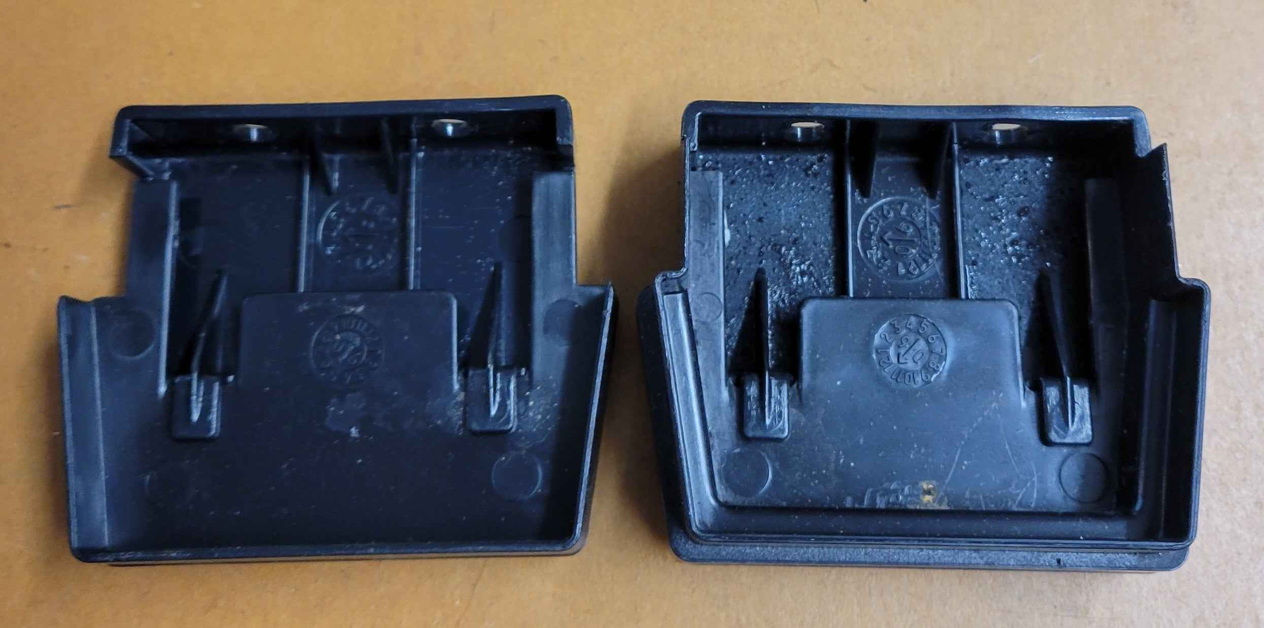 Norcold 2118 Door Strike Plate Set Part 628577 Covers 628576 & 628575