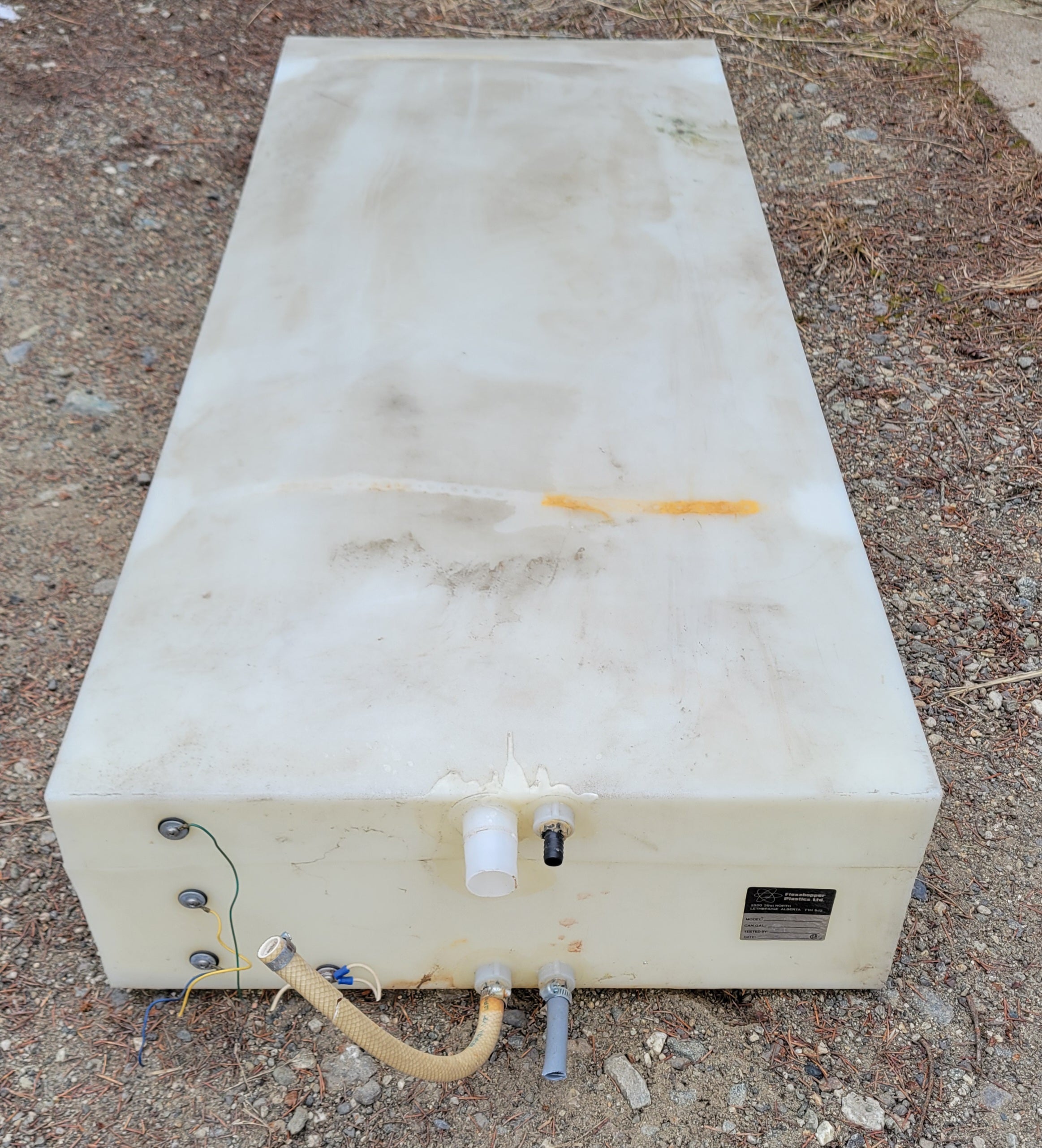 RV Fresh Water Holding Tank 56" x 24" x 9"