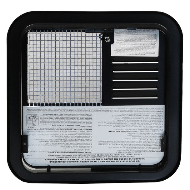 Suburban RV Water Heater Access Door – Black for 10, 12, 16 Gallon Tanks