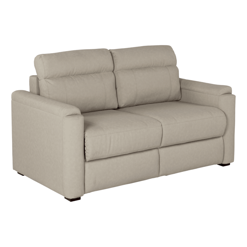 68" Jackknife Sofa – Altoona Beige – 3-Seater with Fold-Down Center