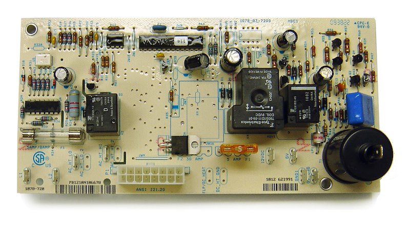 Carte d'alimentation pour réfrigérateur Norcold 621991001 – Pour N61X/N81X 2 voies AC/LP