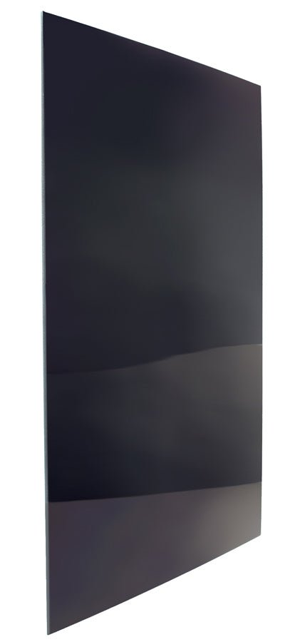 Norcold RV Refrigerator Lower Door Panel – Black Acrylic