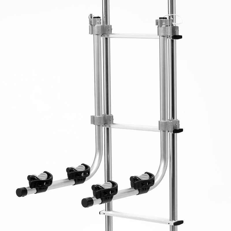 RV Ladder Bike Rack – Surco 501BR – Universal 2-Bike Aluminum Mount Carrier
