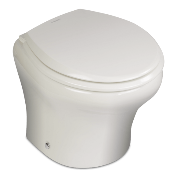 RV Toilet Dometic 324892023 – MasterFlush Low-Profile Toilet 12V Touchpad Control - Used RV Parts
