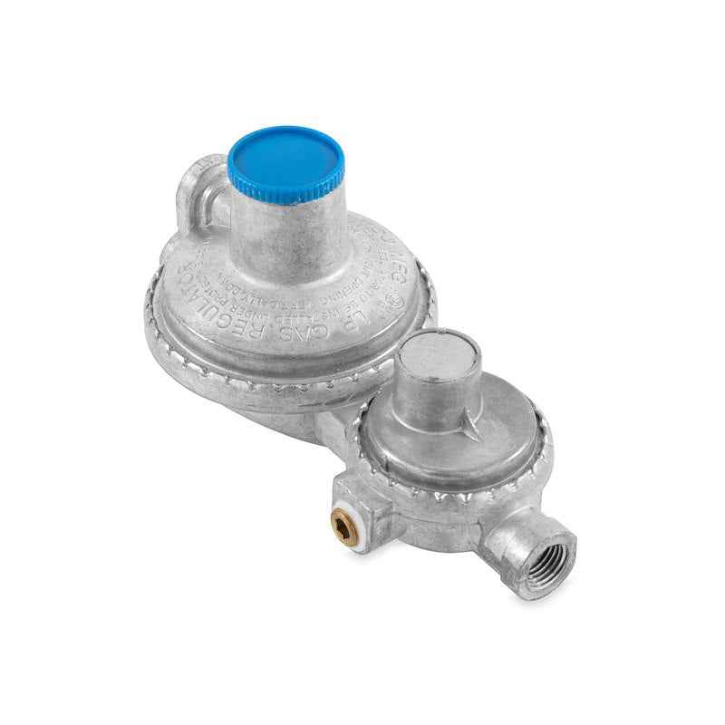 Camco 59312 RV Two-Stage Propane Regulator – Vertical Mount