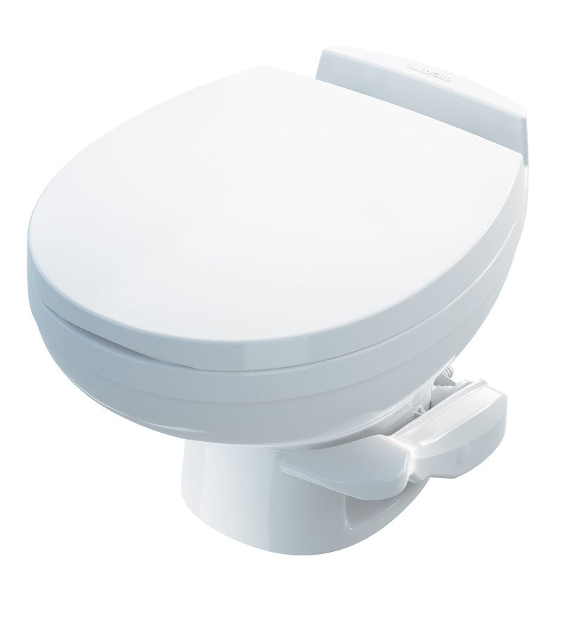Thetford Aqua-Magic Residence Low Profile RV Toilet – Pedal Flush, White 42170 - Used RV Parts