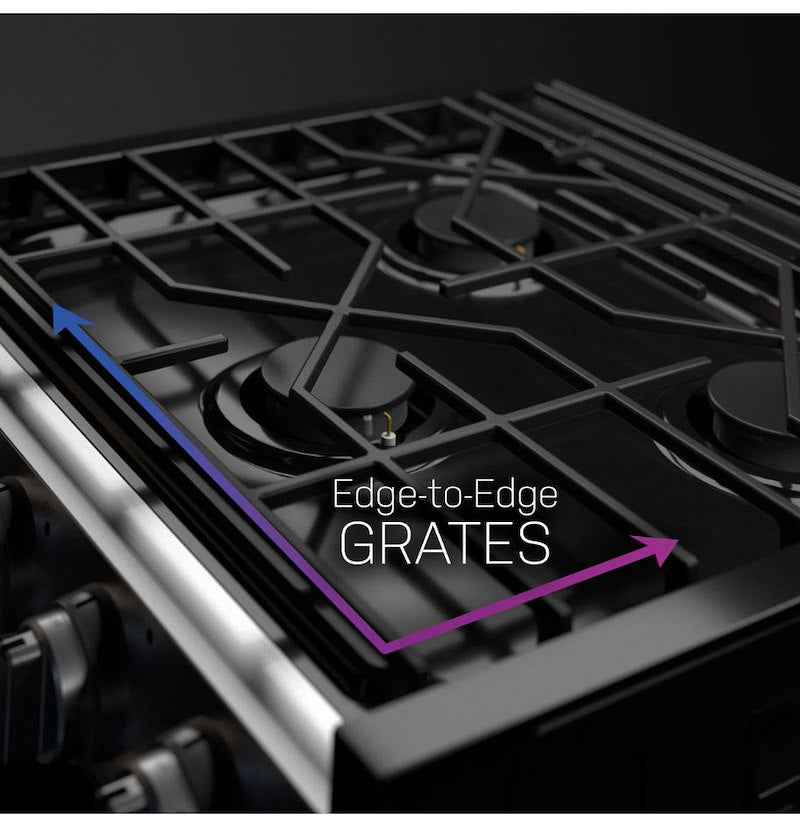 GE Profile RV Stove Range PLD621RTSS – 3-Burner Propane Cooktop with Piezo