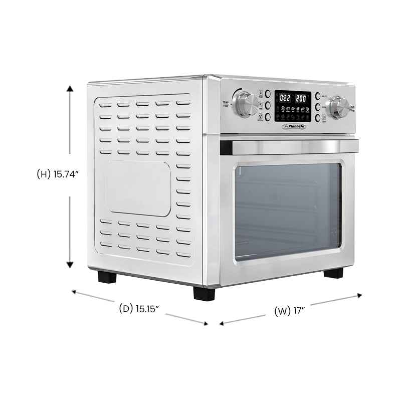 5-in-1 Microwave Oven Combo with Air Fryer – 0.93 cu. ft., 1700W, Silver Stainless Steel