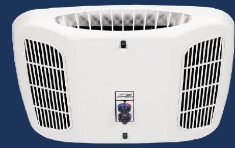 Ensemble de plafond sans conduit Coleman Mach avec commandes manuelles – Prêt à chauffer – Blanc