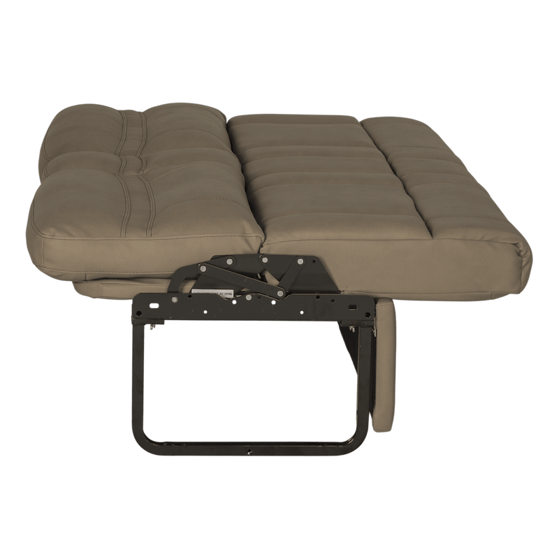 62” Jackknife RV Sofa – Grummond Tan – with Fold-Down Center