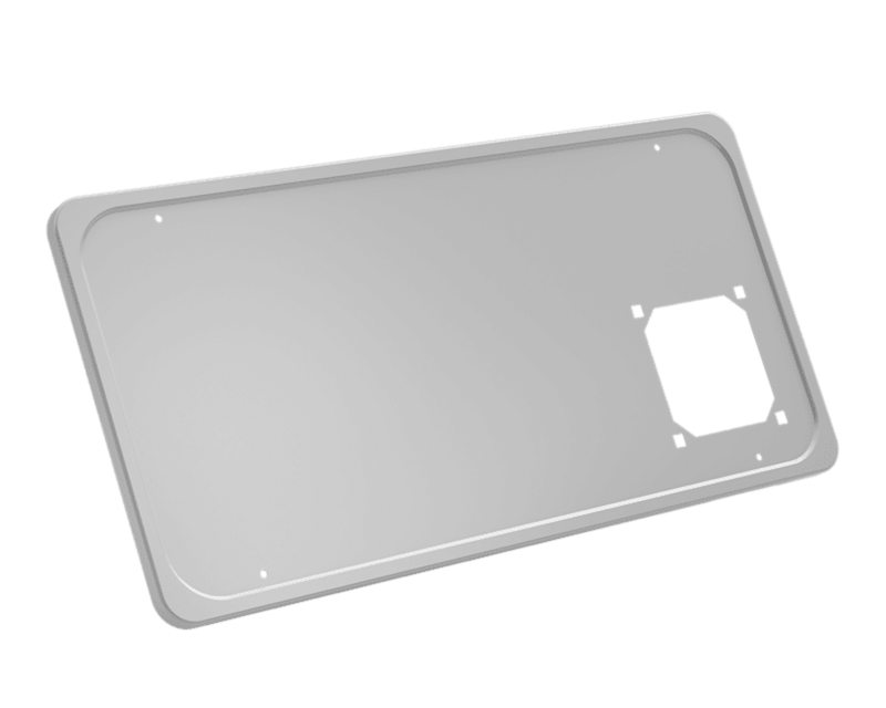 Dometic Furnace Large Access Door Assembly Artic White 33059