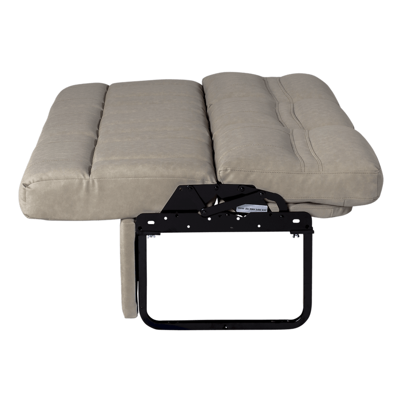 68" Jackknife Sofa – Altoona Beige – 3-Seater with Fold-Down Center