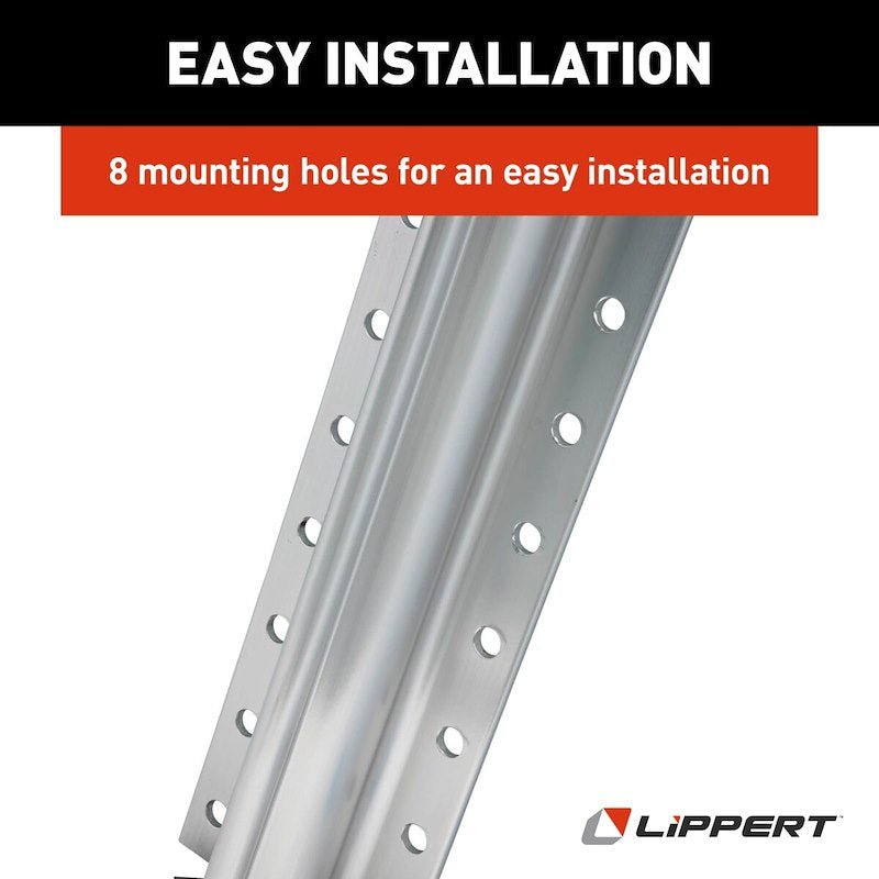 Lippert Hydraulic Leveling Jack – 8000 Pound Capacity, Single, Gen I, Aluminum - Used RV Parts