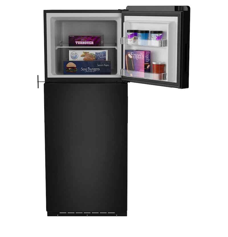 GE Profile 8.3 Cu. Ft. 12V DC Refrigerator – Black Glass PPV08R5YRBB