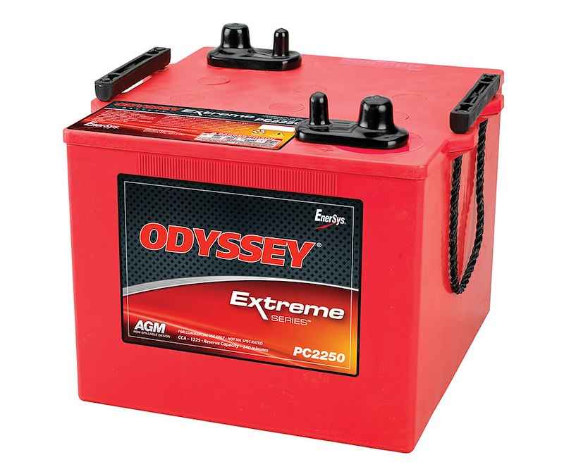 Odyssey AGM Battery ODS-AGM6M 12V 1225 CCA Group 6T