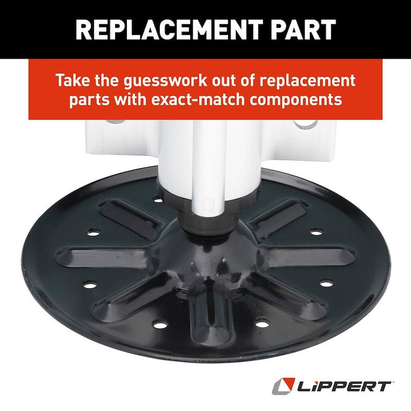 Lippert Hydraulic Leveling Jack – 8000 Pound Capacity, Single, Gen I, Aluminum - Used RV Parts