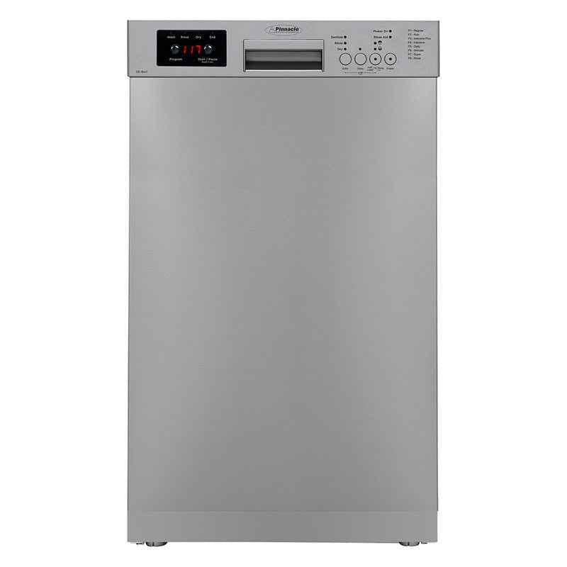 Pinnacle Built-In RV Dishwasher – 10 Place Settings, Silver, SB 1840
