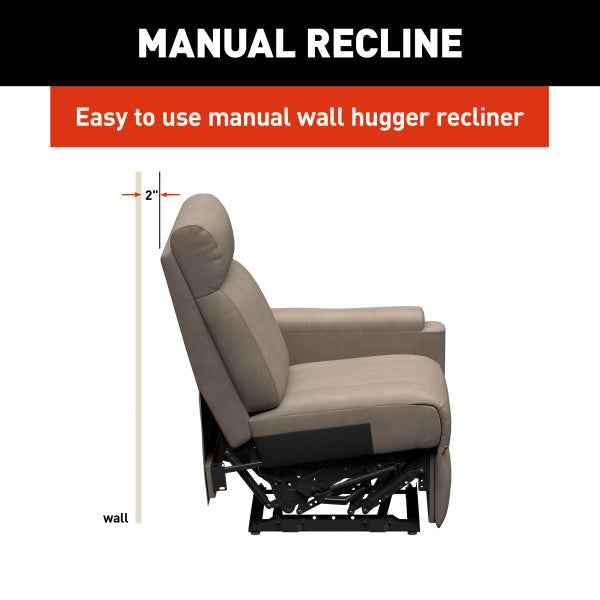 Thomas Payne Left-Hand Recliner – Driftwood – 2024044097