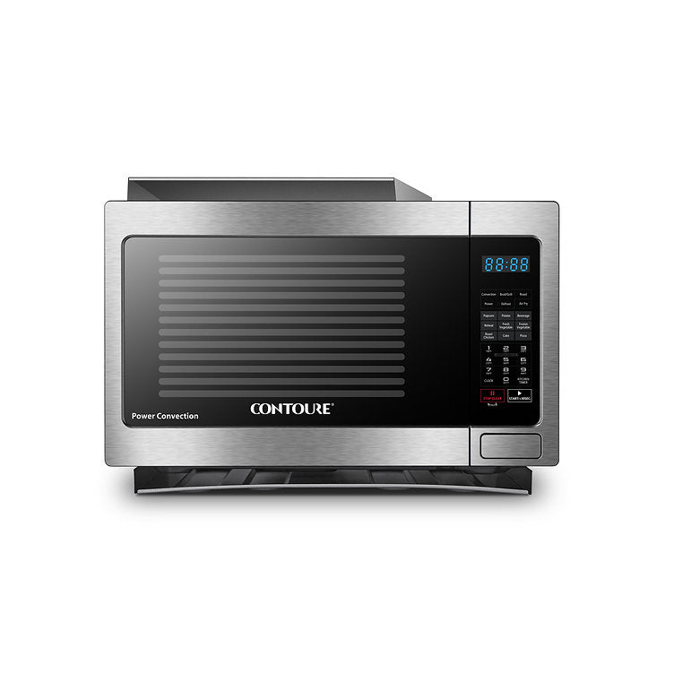 MAS 1.1 cu. ft. Convection Microwave Oven with Smart Air Fryer – 1000W, Stainless Steel