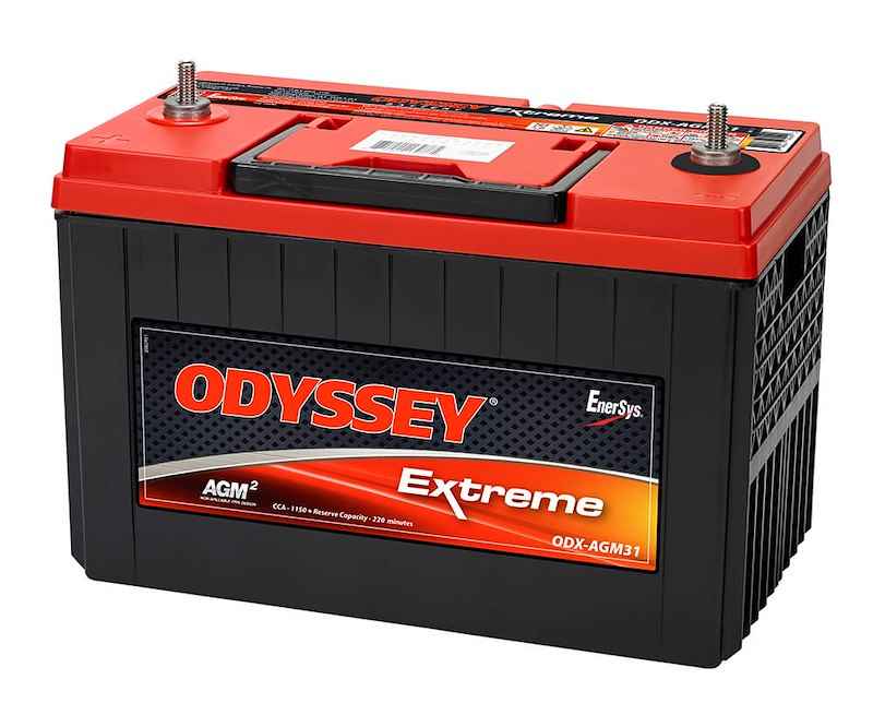Odyssey AGM Starting Battery ODX-AGM31 Group 31 12V 1150 CCA