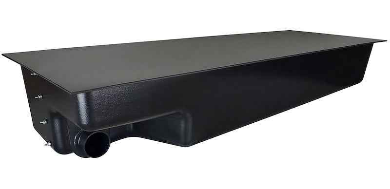 44 Gallon Waste Holding Tank – 64" L x 22" W x 12" H – Recessed Drain – 12420