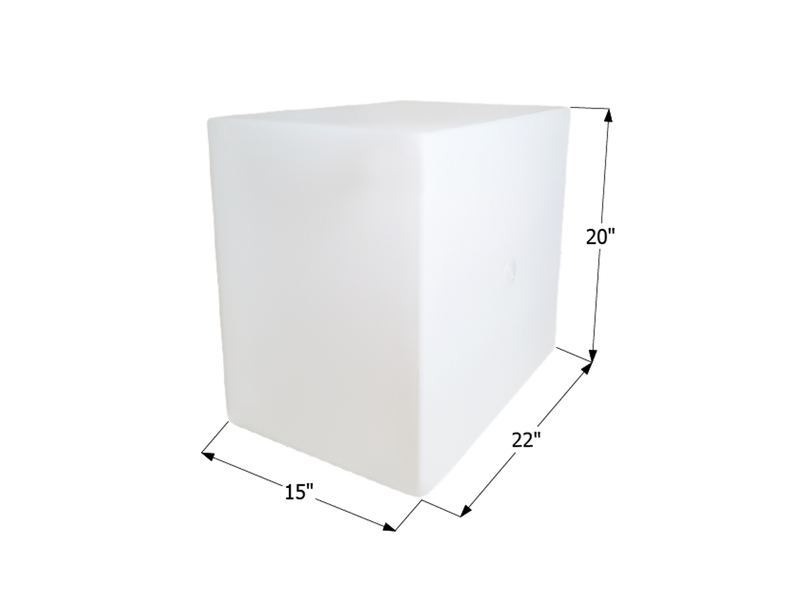 26 Gallon Fresh Water Tank 12507 – 22" W x 15" L x 20" H ICON