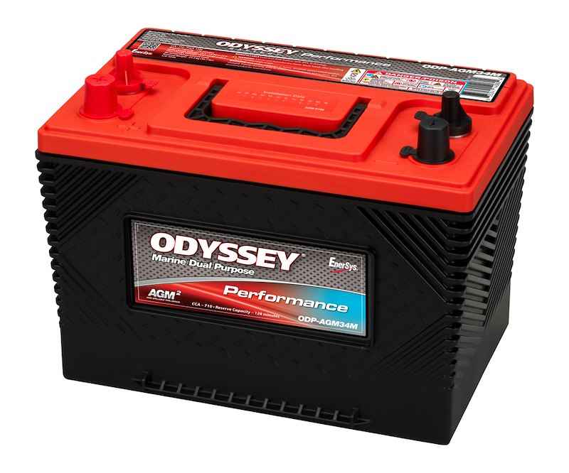 Marine AGM Battery Odyssey Group 34 60Ah 710CCA ODP-AGM34M